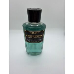 Bath and Body Works Men Freshwater 3-in-1 Hair Face Body Wash 10oz New